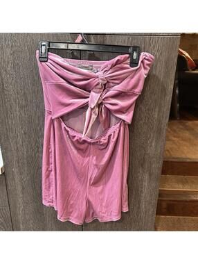 Urban Outfitters Velvet Romper